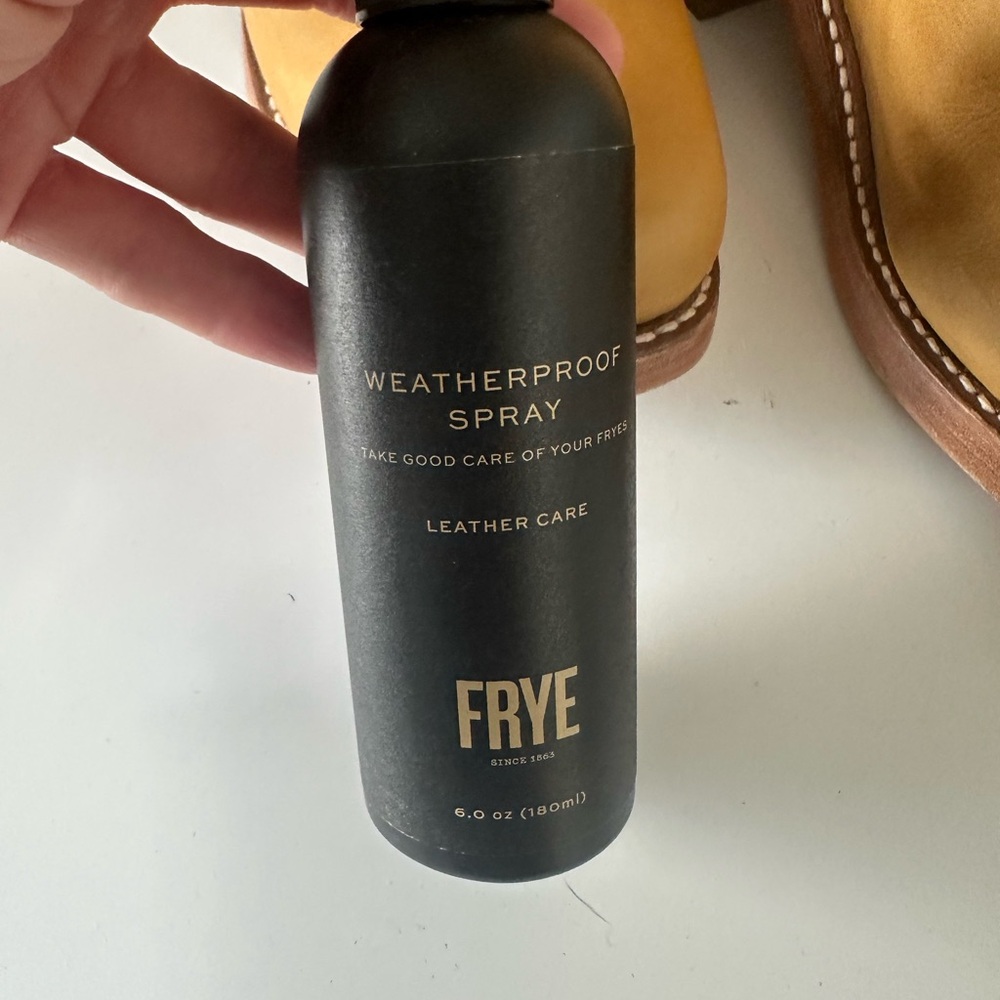 Frye Campus Boots Wide Calf Size 9.5 with Weatherproofing Spray! - Picture 11 of 13